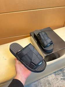 Chaussures de créateur de haute qualité, marque de mode, sandales pour hommes, printemps-été, avec boucle de ceinture jacquard à lettres, tongs imperméables d'extérieur - Product Image 6
