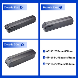 Dorado แบตเตอรี่ลิเธียมไอออนแบบถอดได้สำหรับจักรยานไฟฟ้า Conor irati <span class=keywords><strong>viena</strong></span> rodas ขนาด36โวลต์15Ah 13Ah 25Ah - Product Image 4