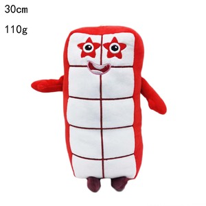Hot verkopende Numberblocks knuffels set 1-10, educatieve zachte knuffels voor kinderen, cartoon Number Blocks knuffels cadeaus - Product Image 6