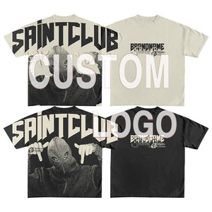 Camiseta de Alta Calidad 100% Algodón Tejido, Unisex, Estilo Pro Club, Oversize, Streetwear de Lujo, Personalizable con Serigrafía - Product Image 4