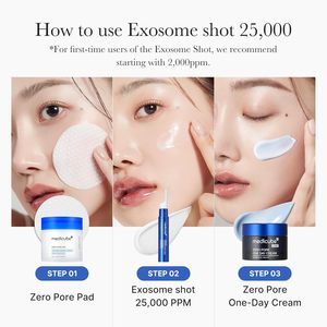 Medicube Zero Shot 25.000 Ppm Siero Viso Liquido Booster con Spicule per la Cura dei Pori e delle Cellule Morte della Pelle - Cosmetico Coreano - Product Image 3