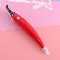 Papeterie scolaire nourriture pain créatif bureau fournitures d'apprentissage fruits légumes stylo à bille prix étudiant 0.5mm écriture en plastique