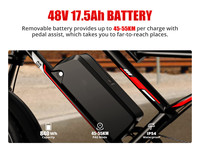 Vélos électriques longue portée à moteur simple ou double, modèle S8, batterie intégrée, cadre en alliage d'aluminium, populaires aux États-Unis et en Europe, DIY