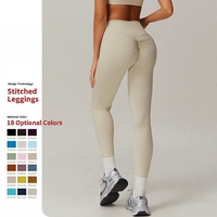 Leggings de yoga taille haute pour femme, séchage rapide, effet ventre plat, rehaussement des fesses, pantalon de sport moulant pour la course et la gym
