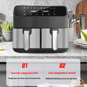 OEM ODM 2024 Hot New Design <span class=keywords><strong>Air</strong></span> Fryer Four Combo <span class=keywords><strong>Air</strong></span> <span class=keywords><strong>Friyer</strong></span> Convection 8L <span class=keywords><strong>air</strong></span> friteuse acier inoxydable - Product Image 3