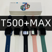 Smartwatch série 7 t500 + max de relógio inteligente, novo, dispositivos vestíveis, smartwatch 2022