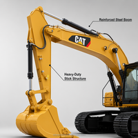Excavatrice Caterpillar 336 reconditionnée prête à l'emploi, 36 tonnes, moteur diesel CAT, inspection professionnelle 2020, mondiale