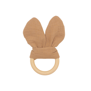 Maydow Lovey Rabbit Animal de peluche Manta de seguridad para bebé Tela de algodón PP Forro de malla de relleno de algodón para alivio del estrés de cumpleaños - Product Image 4