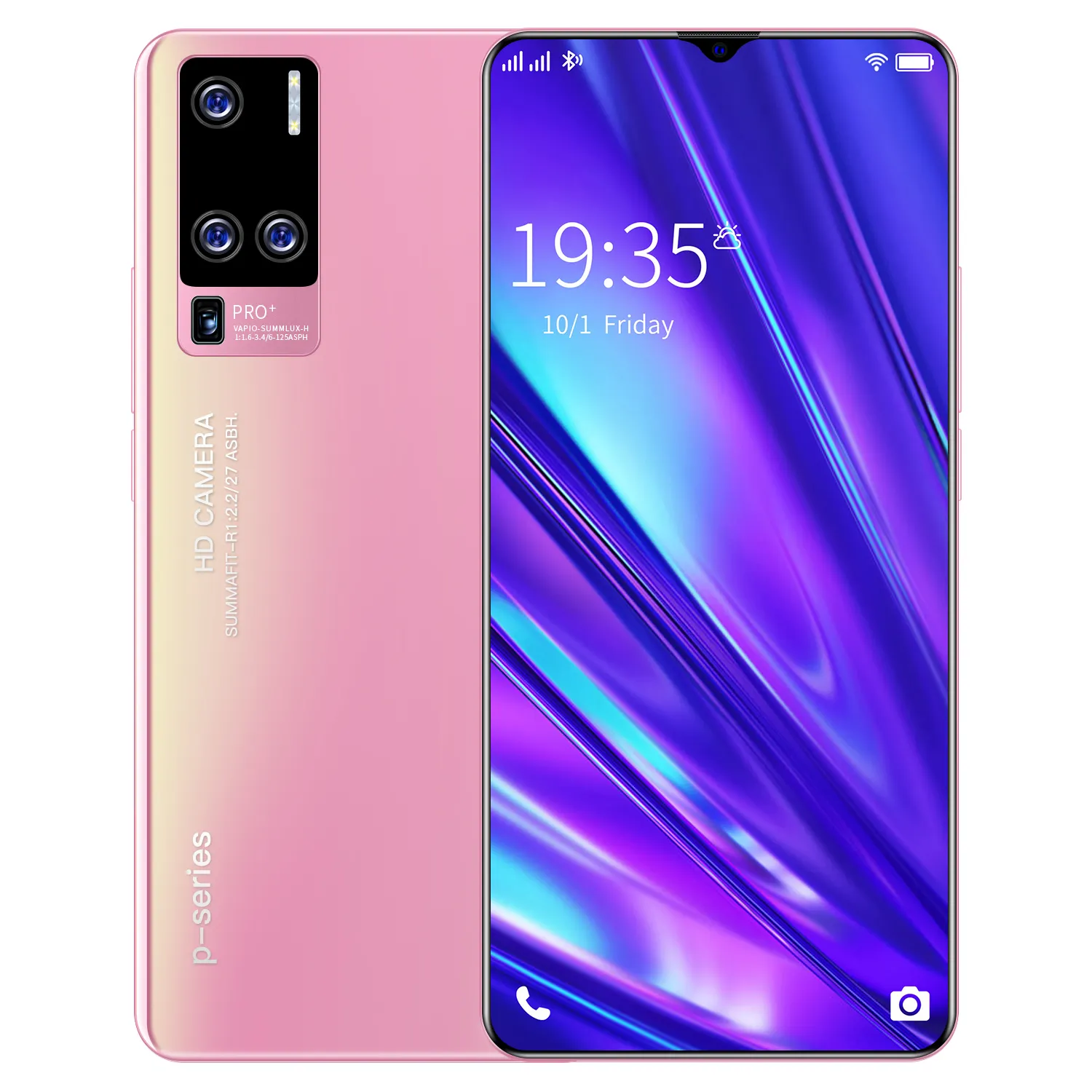 Mobile phones X50 Pro+ with 6.7 inch Dual SIM Smart phone 12G+512GB Large Capacity Unique display Hot Sale 2021