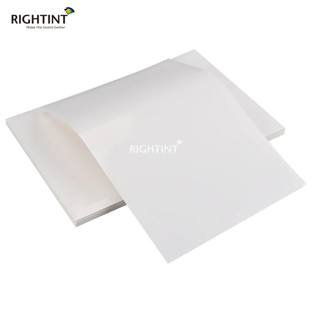 High Printing Quality Antistatic 80mic Glossy White PP Laserjet Label Sticker Self Adhesive Paper for Laser Printers