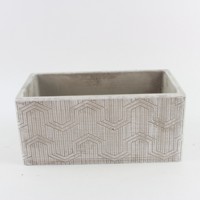 Mini pots de jardin créatifs pour espaces extérieurs, balcon d'école, fabriqués en Chine pour fleurs et plantes, en vente