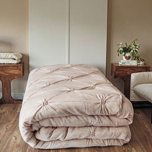 Hiện đại hữu cơ sang trọng Duvet cover và bộ đồ giường đặt nguồn nhà máy in đồng bằng chần tấm phòng ngủ Polyester Comforter - Product Image 4