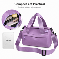 Bolso Bandolera de Nailon Impermeable con Logotipo Personalizado, Bolso de Mano Pequeño para Mujer, Venta al por Mayor, Bolso Mensajero Ligero para Viajes de Negocios, Regalo Promocional