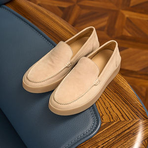 Nuevos Mocasines Casuales para Hombre, <span class=keywords><strong>Super</strong></span> Suaves y Cómodos, de Gamuza Retro Transpirable, Estilo Slip-On - Product Image 3