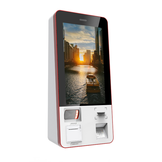 Factory OEM Touch Screen Cash Register Machine Self Service Multiple Payment Kiosk Cash Counting Machine