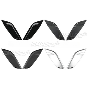 Para BMW Serie 5 i5 2024-2025: Marco decorativo para la entrada de aire del parachoques delantero, cubierta de la rejilla de ventilación del parachoques delantero - Product Image 6