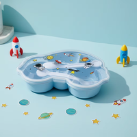 Boîte Bento en Plastique en Gros pour Fabricants, Contenant Alimentaire Portable Scellable avec Fourchette et Cuillère