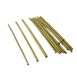 Natural <b>Bamboo</b> <b>Straws</b> Round Solid Color For Milk Tea And Beverages Stirrers Chongqing Origin ZX 002 - Product Image 5