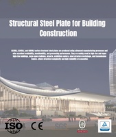 Tôle d'acier structurel pour la construction Q235B/Q275 Norme ASTM Acier laminé à chaud Soudage Pliage Découpe Plaque de chaudière