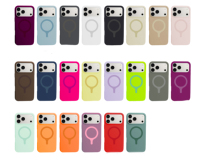 Nouvelle coque de téléphone de luxe magnétique en silicone véritable antichoc avec protection d'objectif et emballage pour iPhone 18 Pro Max
