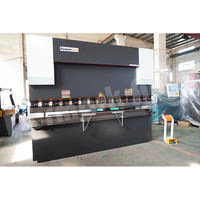 Mesin Tekuk Plat Baja Karbon Hidrolik CNC Servo Otomatis Durmark Aluminium 200T 4000mm WE67K Tersinkronisasi dengan Sistem Kontrol DA41
