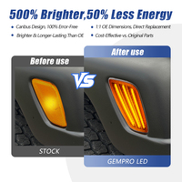 Feux latéraux de pare-chocs LED pour Jeep Wrangler TJ 1997-2006, accessoires en gros, 55155629AB 55155628AB