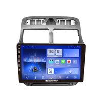 Radio con GPS para Auto, Android, Octa-Core, Doble DIN, Pantalla de 9 Pulgadas, para Peugeot 307 2002-2013