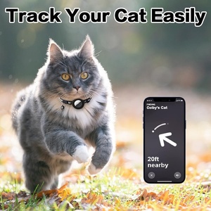 Cat Accessory Custom Reflective Pet Cat <b>Collar</b> for Protective Holder Silicone WaterProof Case <b>Collar</b> with Bell - Product Image 5
