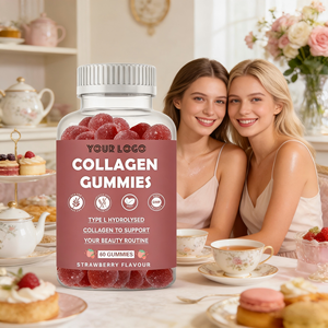 Suplemento de Belleza Diario OEM/ODM, Deliciosas Gomitas de Colágeno Marino con <span class=keywords><strong>8</strong></span> Aminoácidos <span class=keywords><strong>Esenciales</strong></span> para Hidratar la Piel y Antienvejecimiento - Product Image 1