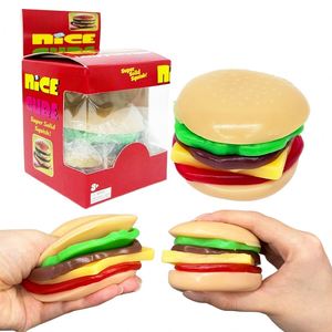 Juguetes Antiestrés de Hamburguesa Desmontables de 6 Piezas (RTS) con Capas Suaves y Pegajosas para Niños - Envío desde Almacén de EE. UU. - Product Image 3