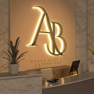 <span class=keywords><strong>Led</strong></span> chiếu sáng dấu hiệu kinh doanh tùy chỉnh Backlit Acrylic chữ quảng cáo ngoài trời hiển thị dẫn đăng ký - Product Image 4