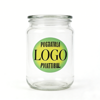 Étiquette autocollante ronde personnalisée imperméable en papier synthétique pour bouteille, rouleau d'étiquettes avec logo de l'entreprise