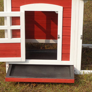 Vente en gros de clapier en bois massif pour <span class=keywords><strong>animaux</strong></span> de compagnie, abri extérieur imperméable de style à la mode pour <span class=keywords><strong>animaux</strong></span> de compagnie - Product Image 2