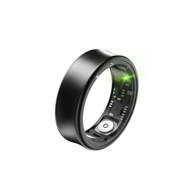 2026 SR05 Unisex Smart Ring Titanium Alloy 5ATM Waterproof Health Tracking Sports Modes Photo Remote Control