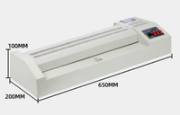 Machine à plastifier Km-460 taille A2 460mm, machine à plastifier les sacs froids, chauds et électriques, machine à plastifier le papier