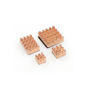 <span class=keywords><strong>Raspberry</strong></span> <span class=keywords><strong>Pi</strong></span> modelo B 4B/3B disipador de calor de cobre puro puente Norte Sur conductor térmico electrónica de consumo - Product Image 1