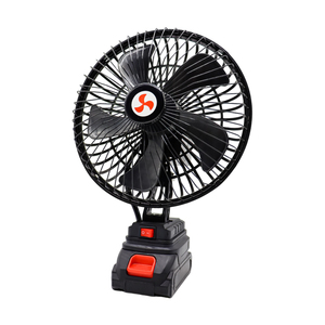 Ventilateur <span class=keywords><strong>oscillant</strong></span> portable de 8 pouces alimenté par batterie lithium-ion, adapté au camping, à la pêche et au refroidissement quotidien. - Product Image 5