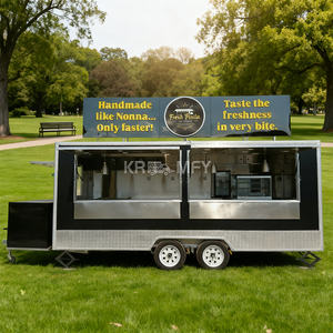 Nuevo Estilo de Camiones Rápidos, Carritos de Comida, Remolques, Carrito de Venta Móvil, Remolque de Comida Personalizado para Frutas y Helados - Product Image 6
