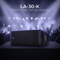 LA-30K Enceinte Line Array passive 2 voies double 10 pouces 137 dB 500 W RMS pour la tournée