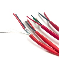 Câbles d'alarme incendie blindés à conducteurs en cuivre FPL FPLR 2C 3C 1,5 mm 4x4, gaine PVC solide ou torsadée 300/300V