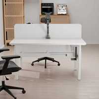 Bureau assis-debout électrique ergonomique et réglable, avec structure en acier durable et design moderne, idéal pour la maison, le bureau, la chambre et les immeubles de bureaux