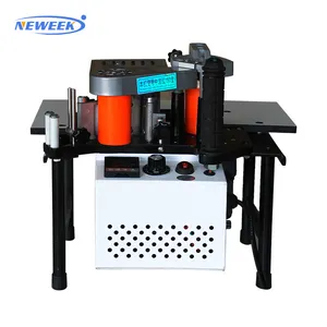 NEWEEK portable both curved and straight edge banding machine rounded edge banding machine automatic edge banding machine