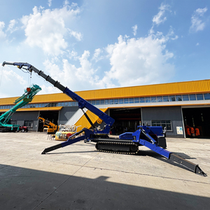 เครนยกขนาดเล็กดีเซลใหม่เครนตีนตะขาบ12ตันเครนยกแมงมุมเครนยกบูมไฮดรอลิกบิน JIB - Product Image 3