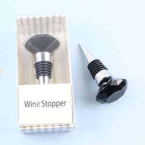 Crystal <b>Wine</b> Stopper Diamond Shape Sealing Bottle Plug For Red White <b>Wine</b> Champagne Gift - Product Image 3