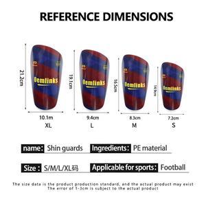 Vente en gros de protège-tibias de football personnalisés Protège-tibias de football Protège-tibias de football par sublimation - Product Image 6