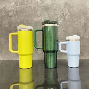 <b>Kids</b> 14oz Stainless Steel Sippy Drinking Cup with Straw Lid Handle Insulated Travel Tumbler - Product Image 1