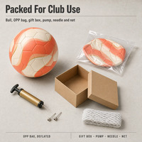 Ballons de football thermocollés personnalisés pour club, taille 5, avec logo de votre équipe, OEM ODM, en PU imprimé, vente en gros en vrac