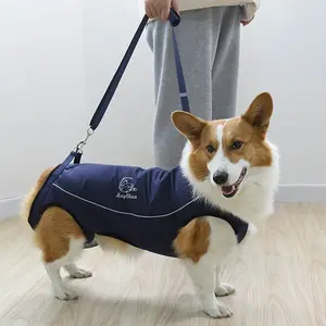 Borsa di assistenza alle gambe di cane per cani disabili al piano superiore borsa di sollevamento cane anziano 3M imbracatura di guinzaglio riflettente Sst