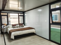 Maison mobile préfabriquée extensible économique de 40 pieds ou 20 pieds, conteneur habitable, villa préfabriquée portable de 2, 3, 4 ou 5 chambres