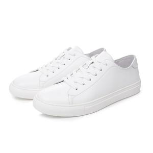 Chaussures en cuir blanc pour homme, sur mesure, en cuir véritable, respirantes, antidérapantes, légères, été, grande taille, polyvalentes, bureau, carrière - Product Image 6